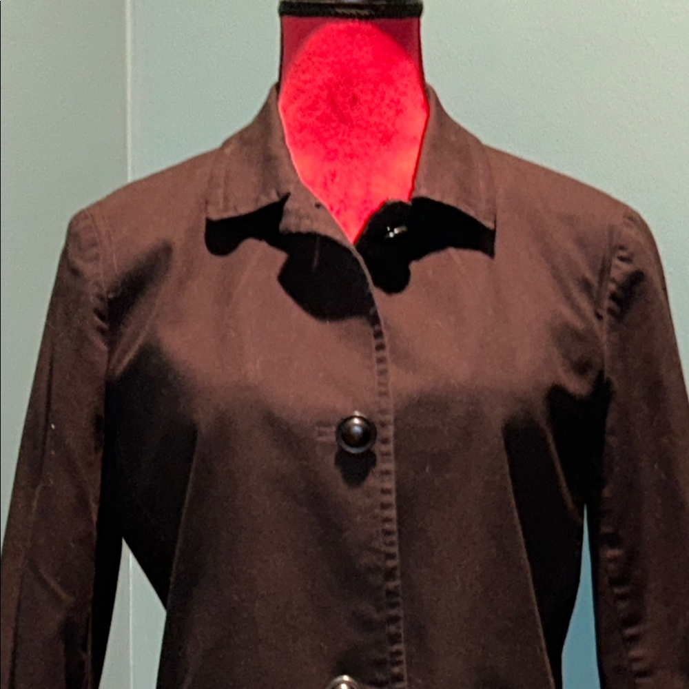 Talbots Classic Black Women's Jacket Size 8 - Picture 2 of 10